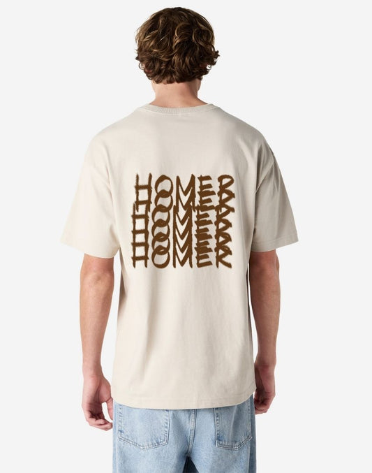 Homer 'Graffiti' Tee - Bone