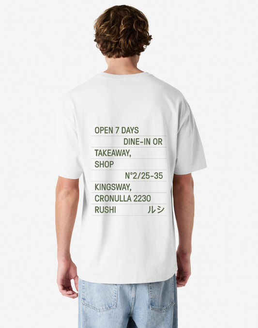 Rushi Tee - White